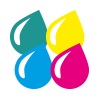 Zeefdruk 4 kleuren